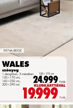 Diego WALES szőnyeg ajánlat