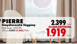 Diego PIERRE fényáteresztő függöny ajánlat