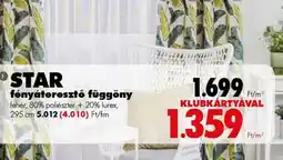 Diego STAR fényáteresztő függöny ajánlat