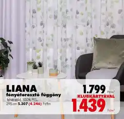 Diego LIANA fényáteresztő függöny ajánlat