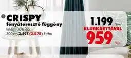 Diego CRISPY fényáteresztő függöny ajánlat