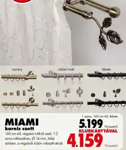 Diego MIAMI karnis szett ajánlat