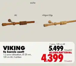Diego VIKING fa karnis szett ajánlat