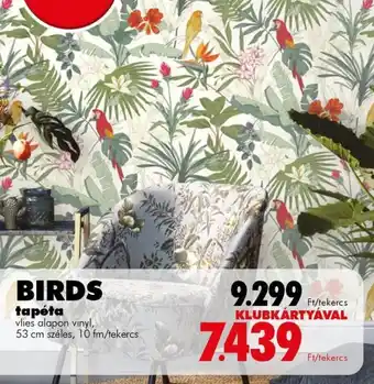 Diego BIRDS tapéta ajánlat