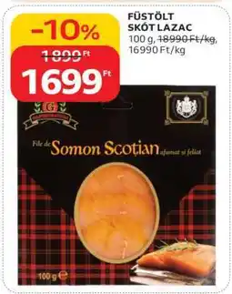 Auchan Füstölt Skót Lazac ajánlat