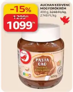Auchan AUCHAN KEDVENC MOGYORÓKRÉM ajánlat