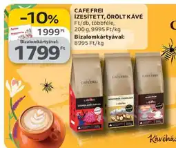 Auchan CAFE FREI ÍZESÍTETT ŐRÖLT KÁVÉ ajánlat