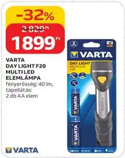 Auchan VARTA DAY LIGHT F20 MULTI LED ELEMLÁMPA ajánlat