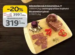 Auchan Régimódi Házi Disznósajt ajánlat