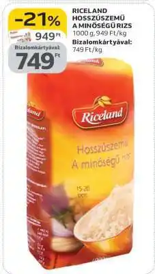 Auchan RICELAND HOSSZÚSZEMŰ A MINŐSÉGŰ RIZS ajánlat