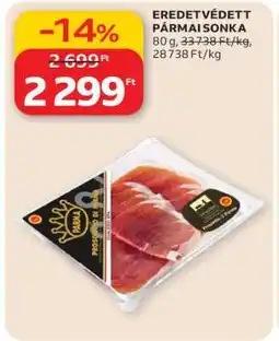 Auchan Eredetvédett pármai sonka ajánlat