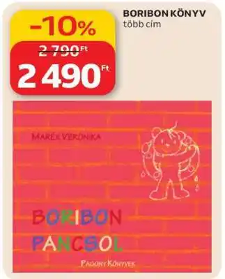 Auchan BORIBON KÖNYV ajánlat