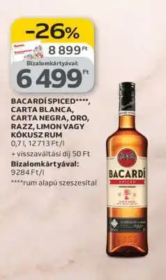 Auchan BACARDÍ SPICED ajánlat