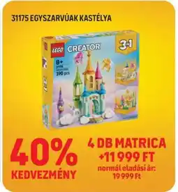 Auchan 31175 Egyszarvúak Kastélya ajánlat