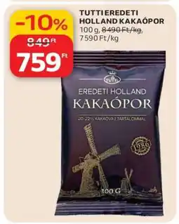 Auchan TUTTI EREDETI HOLLAND KAKAÓPOR ajánlat