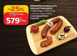 Auchan Régimódi Mangalica Parasztkolbász ajánlat