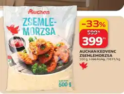 Auchan AUCHAN KEDVENC ZSEMLEMORZSA ajánlat