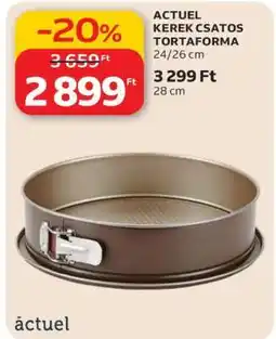 Auchan ACTUEL KEREK CSATOS TORTAFORMA ajánlat