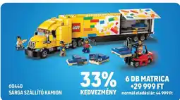 Auchan 60440 SÁRGA SZÁLLÍTÓ KAMION ajánlat