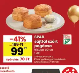 Spar SPAR sajttal szrt pogácsa ajánlat