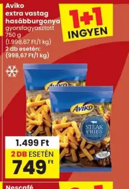 Spar Aviko extra vastag hasábburgonya ajánlat