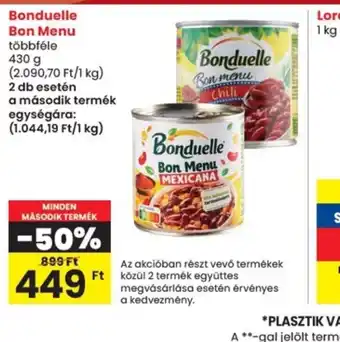 Bonduelle Bon Menu