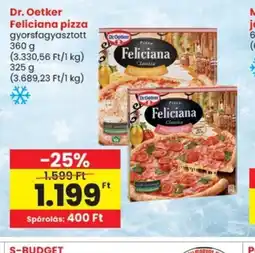 Spar Dr. Oetker Feliciana pizza ajánlat