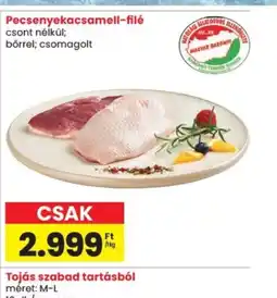 Spar Pecsenyekacsamell-filé ajánlat