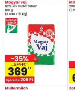 Spar Magyar vaj ajánlat