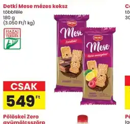 Spar Detki Mese mézes keksz ajánlat