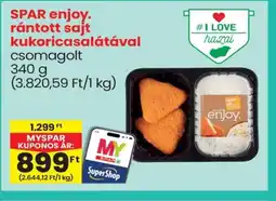 Spar SPAR enjoy. rántott sajt ajánlat