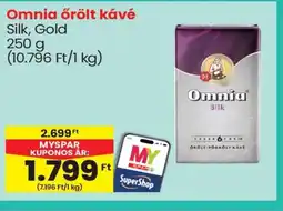 Spar Omnia őrölt kávé ajánlat