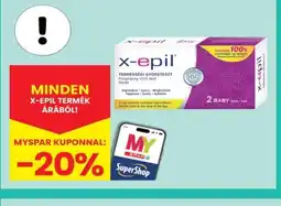 Spar X-EPIL terhességi gyorsteszt ajánlat