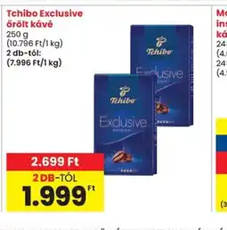 Spar Tchibo Exclusive őrölt kávé ajánlat