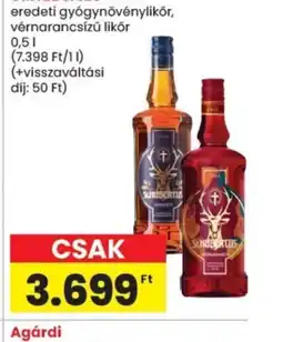 Spar St.Hubertus gygynövénylikőr ajánlat