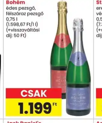 Spar Bohém pezsgő ajánlat