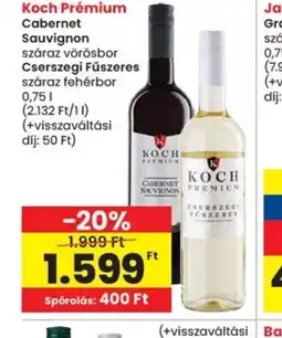 Spar Koch Prémium bor ajánlat
