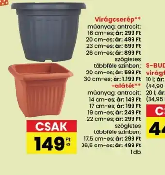 Spar Virágcserép alátét ajánlat