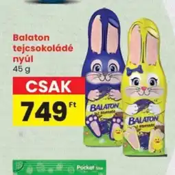 Spar Balaton tejcsokoládé nyúl ajánlat