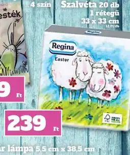 Family Diszkont Regina Szalvéta ajánlat