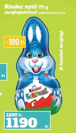 Family Diszkont Kinder nyúl ajánlat