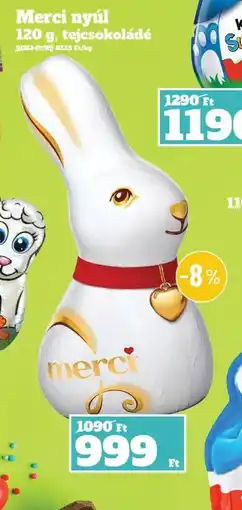 Family Diszkont Merci nyúl tejcsokoládé ajánlat