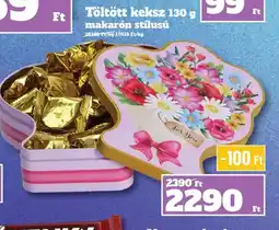 Family Diszkont Töltött keksz makarn stílusú ajánlat