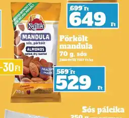 Family Diszkont KALIFA Pörkölt mandula ajánlat