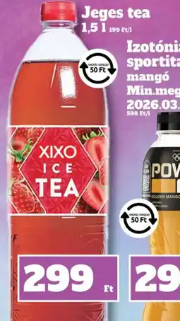 Family Diszkont XIXO ICE TEA ajánlat