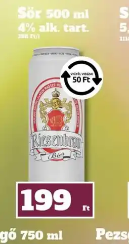Family Diszkont Riesenbrau Sör ajánlat