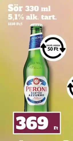 Family Diszkont PERONI Sör ajánlat