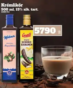 Family Diszkont M 15% volnner vagy Casali Krémlikör ajánlat