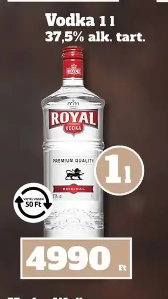 Family Diszkont ROYAL Vodka ajánlat