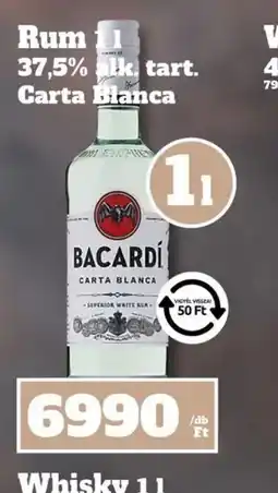 Family Diszkont BACARDÍ Rum Carta Blanca ajánlat